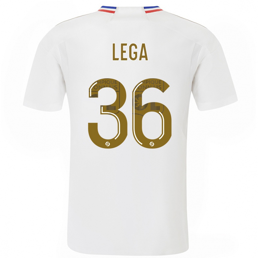 Kids  Sekou Lega #36 White Home Jersey 2023/24 T-Shirt