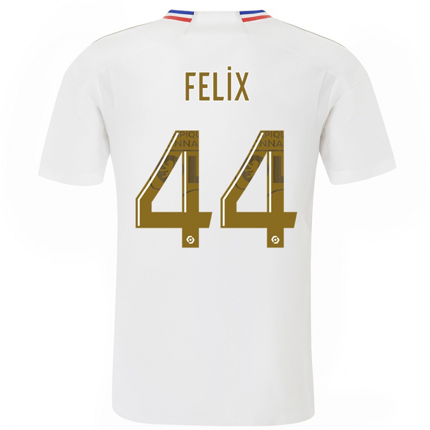 Kids  Marley Felix #44 White Home Jersey 2023/24 T-Shirt