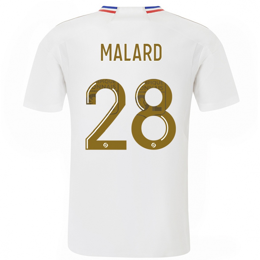 Kids  Melvine Malard #28 White Home Jersey 2023/24 T-Shirt