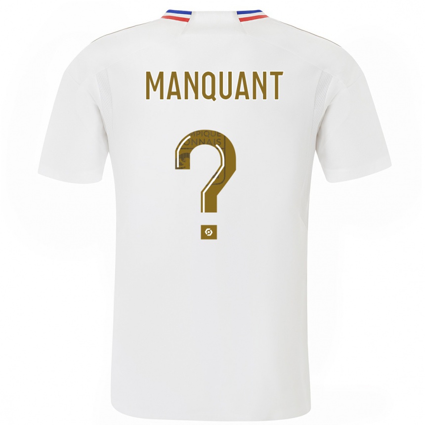 Kids  Joris Manquant #0 White Home Jersey 2023/24 T-Shirt