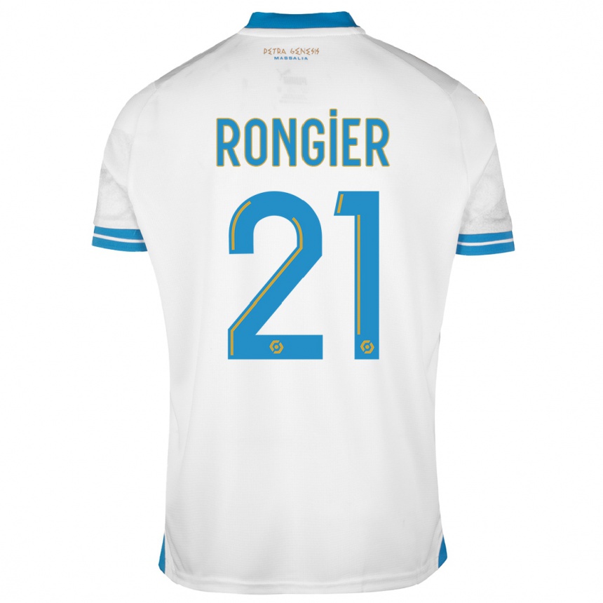 Kids  Valentin Rongier #21 White Home Jersey 2023/24 T-Shirt