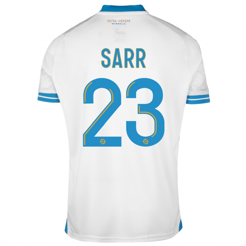 Kids  Ismaïla Sarr #23 White Home Jersey 2023/24 T-Shirt