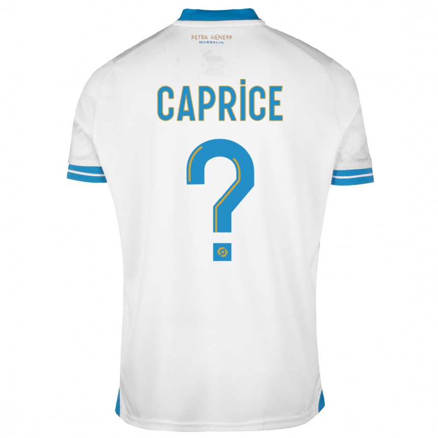 Kids  Amay Caprice #0 White Home Jersey 2023/24 T-Shirt