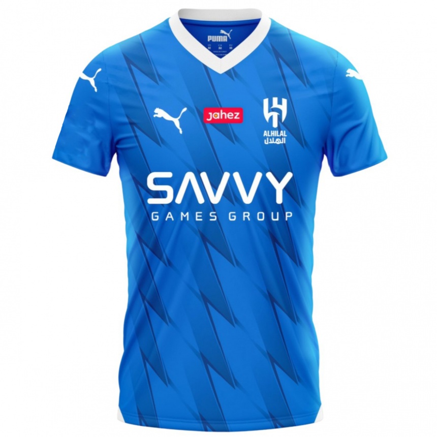 Kids  Sergej Milinkovic-Savic #22 Blue Home Jersey 2023/24 T-Shirt