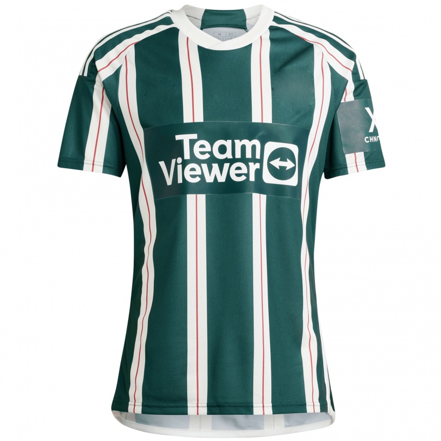 Kids  Your Name #0 Dark Green Away Jersey 2023/24 T-Shirt