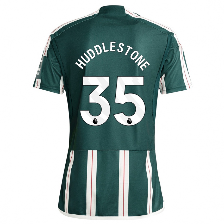 Kids  Tom Huddlestone #35 Dark Green Away Jersey 2023/24 T-Shirt