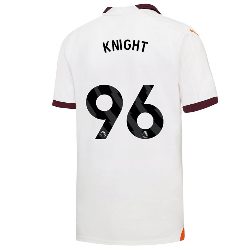 Kids  Ben Knight #96 White Away Jersey 2023/24 T-Shirt