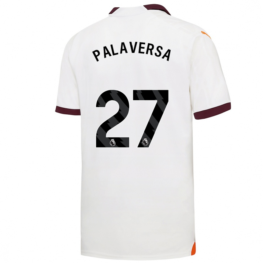 Kids  Ante Palaversa #27 White Away Jersey 2023/24 T-Shirt