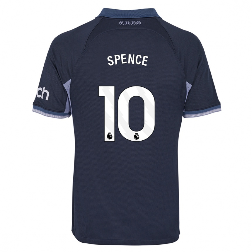 Kids  Drew Spence #10 Dark Blue Away Jersey 2023/24 T-Shirt