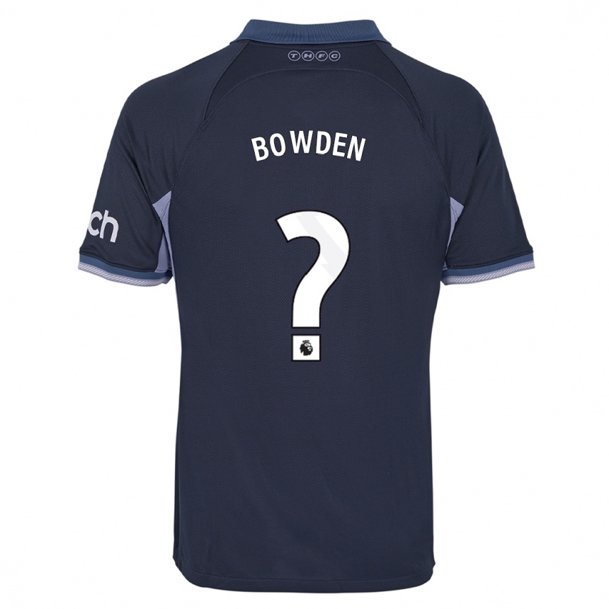 Kids  Jamie Bowden #0 Dark Blue Away Jersey 2023/24 T-Shirt