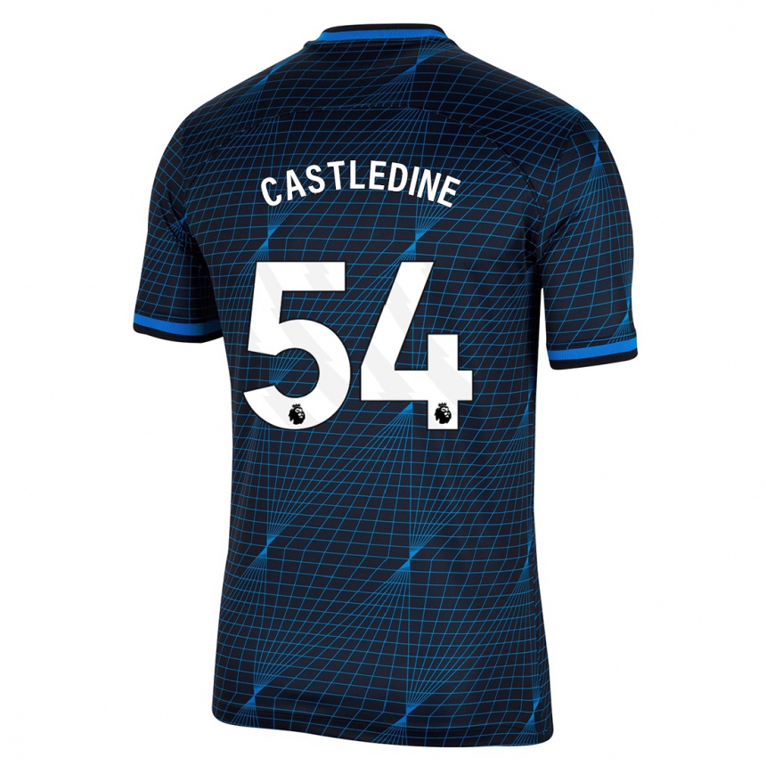 Kids  Leo Castledine #54 Dark Blue Away Jersey 2023/24 T-Shirt