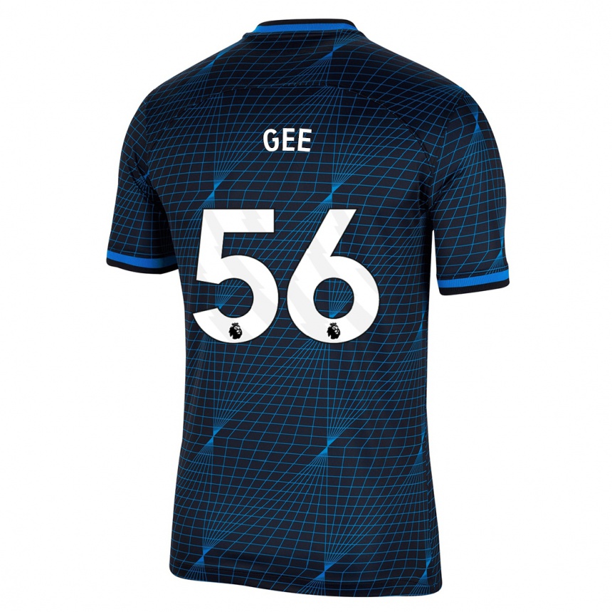 Kids  Billy Gee #56 Dark Blue Away Jersey 2023/24 T-Shirt