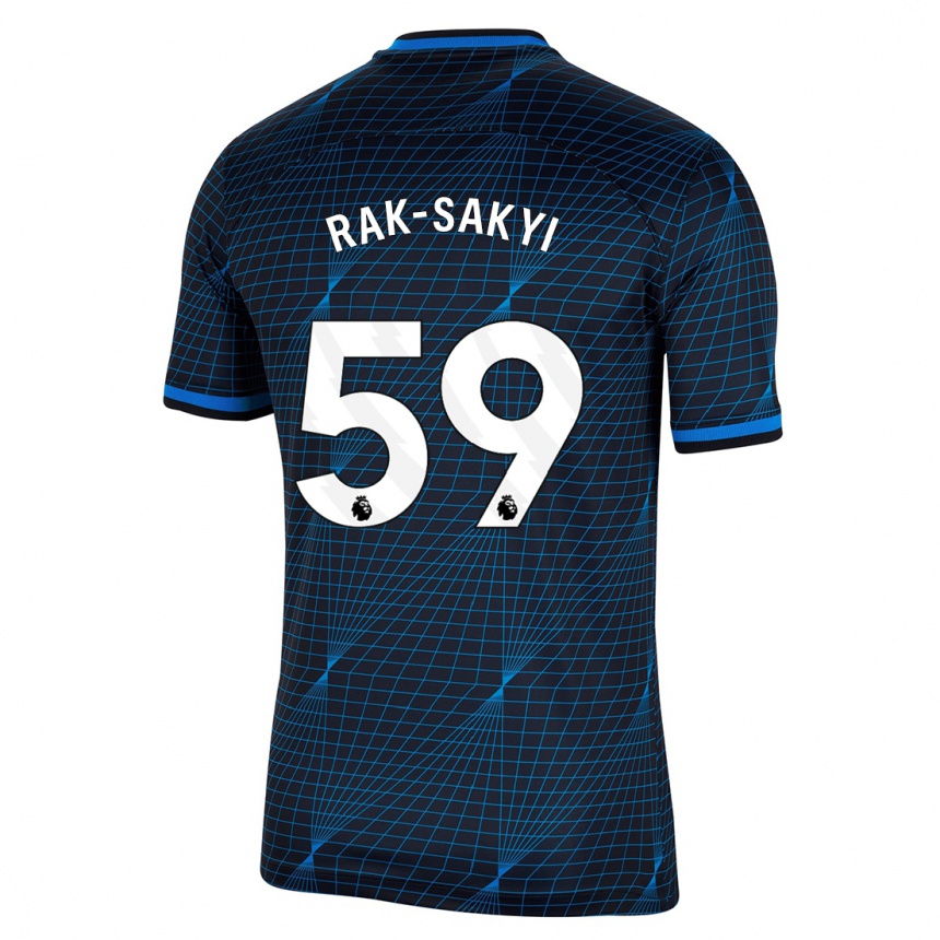 Kids  Sam Rak-Sakyi #59 Dark Blue Away Jersey 2023/24 T-Shirt