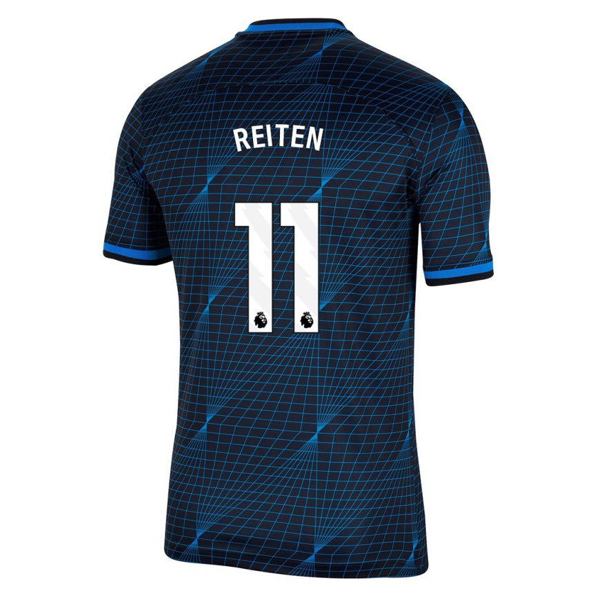 Kids  Guro Reiten #11 Dark Blue Away Jersey 2023/24 T-Shirt