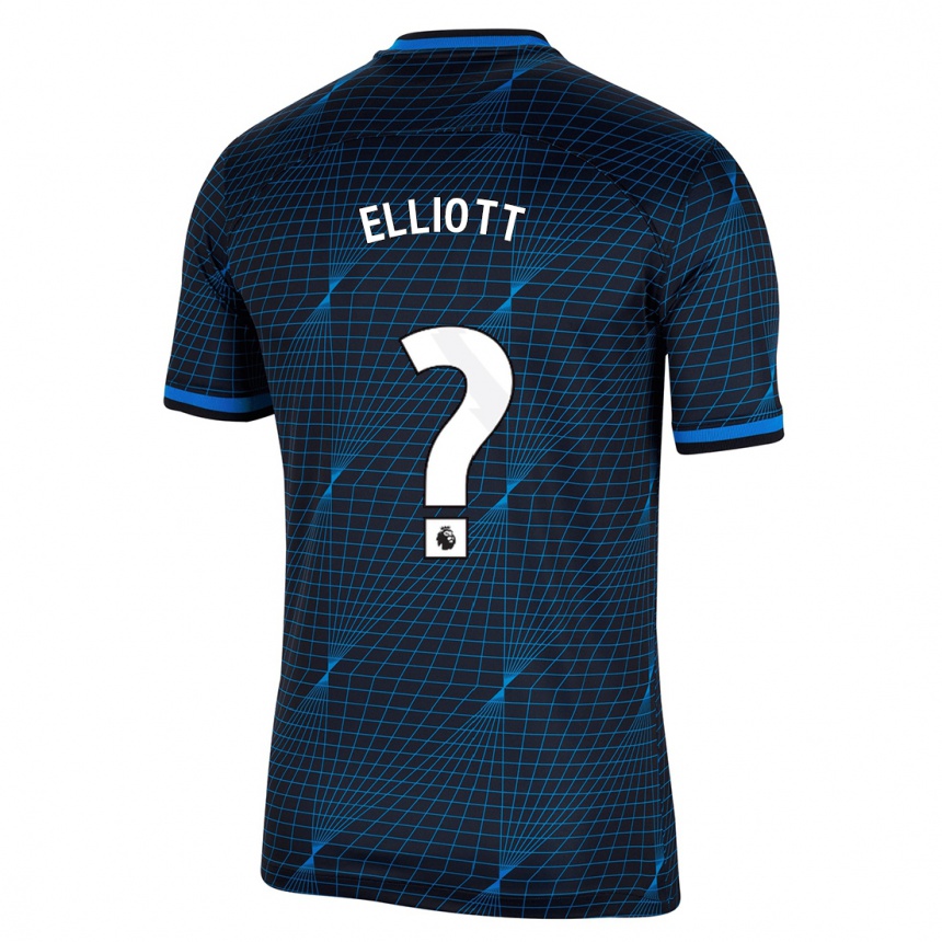 Kids  Ben Elliott #0 Dark Blue Away Jersey 2023/24 T-Shirt