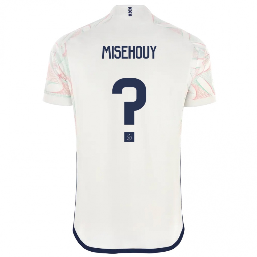 Kids  Gabriel Misehouy #0 White Away Jersey 2023/24 T-Shirt