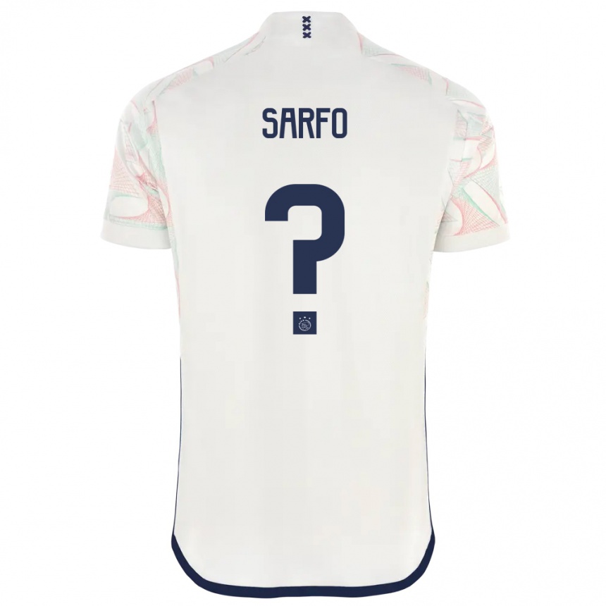 Kids  Raphaël Sarfo #0 White Away Jersey 2023/24 T-Shirt