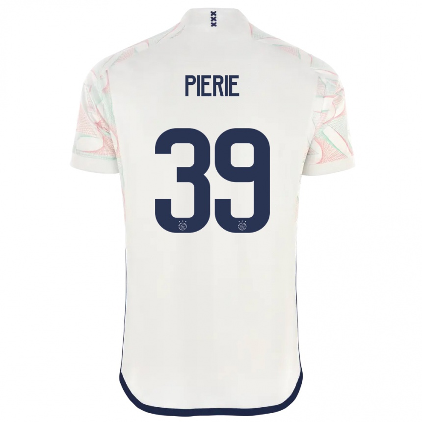 Kids  Kik Pierie #39 White Away Jersey 2023/24 T-Shirt