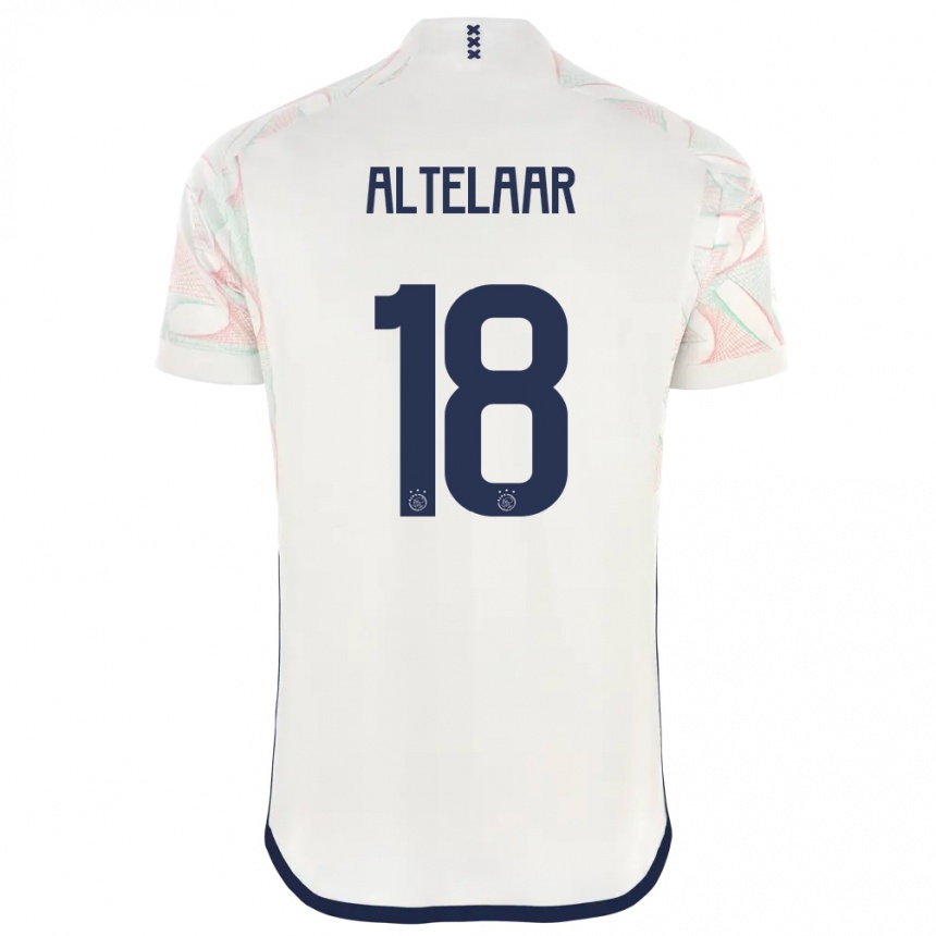 Kids  Jamie Altelaar #18 White Away Jersey 2023/24 T-Shirt