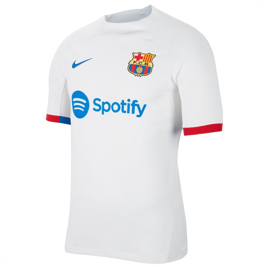 Kids  Josep Cerda #0 White Away Jersey 2023/24 T-Shirt