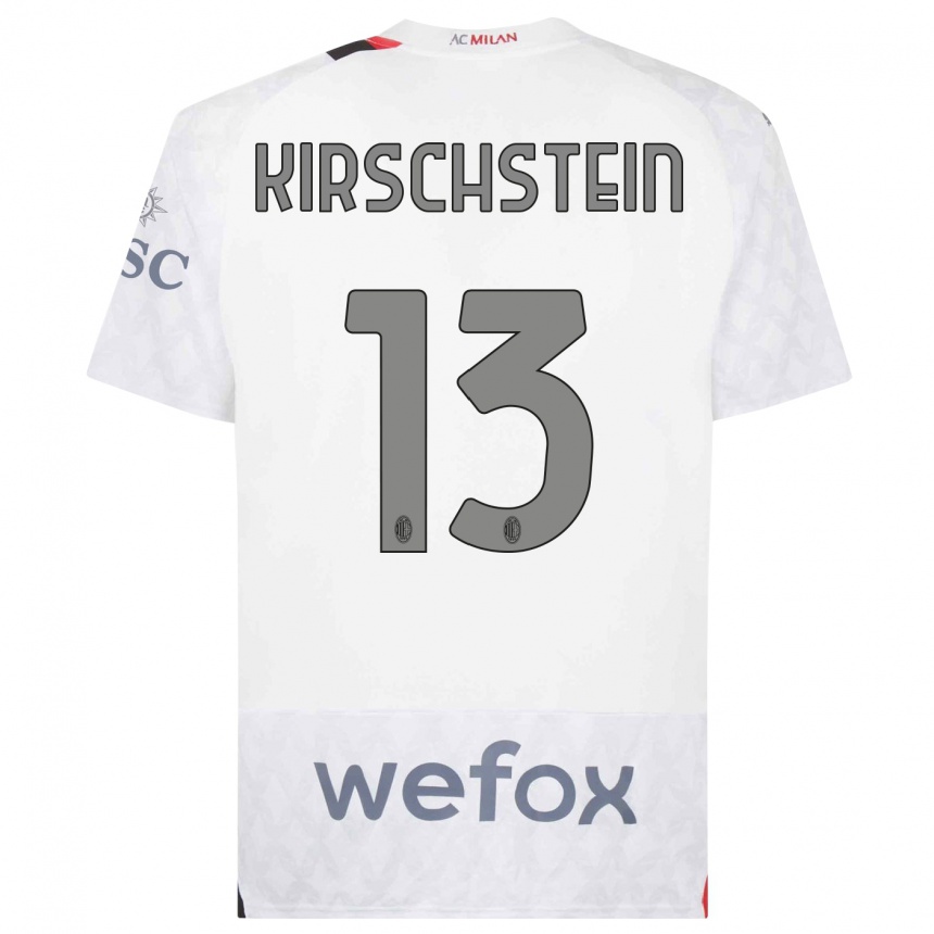 Kids  Merle Kirschstein #13 White Away Jersey 2023/24 T-Shirt