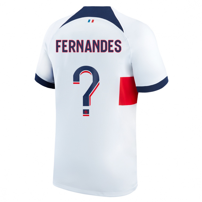 Kids  Rafael Fernandes #0 White Away Jersey 2023/24 T-Shirt