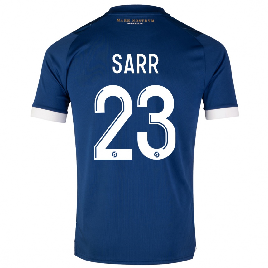 Kids  Ismaïla Sarr #23 Dark Blue Away Jersey 2023/24 T-Shirt