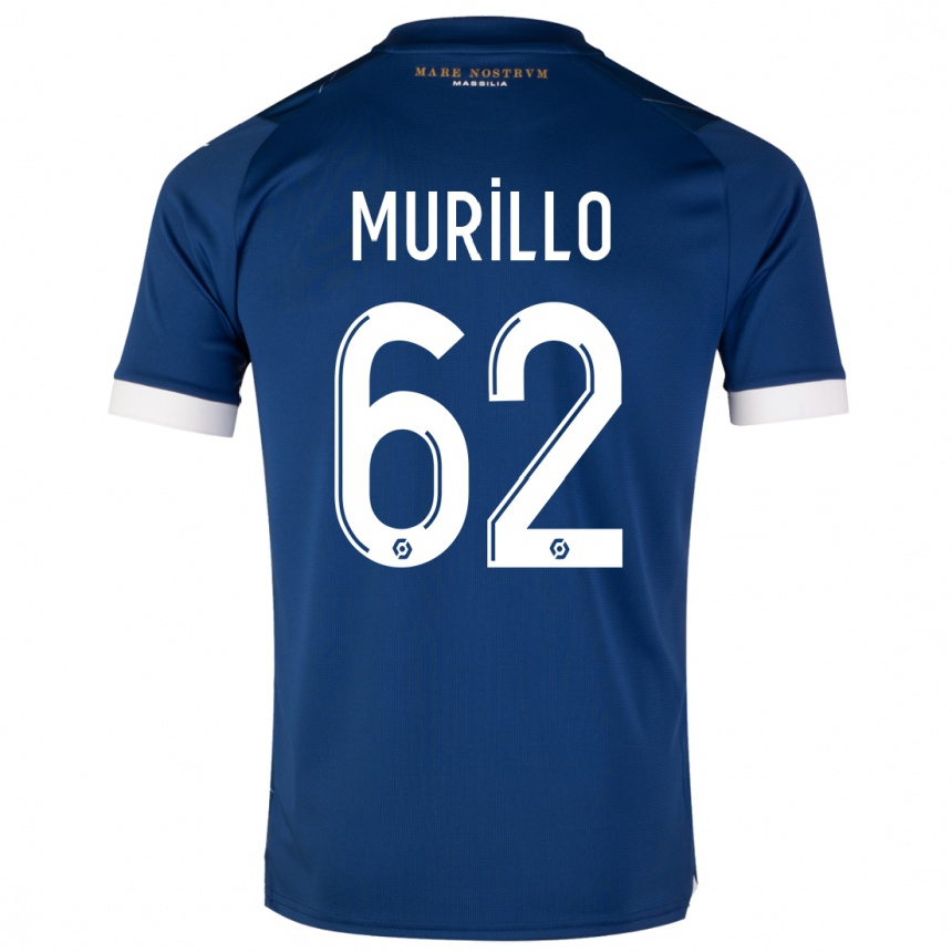 Kids  Amir Murillo #62 Dark Blue Away Jersey 2023/24 T-Shirt