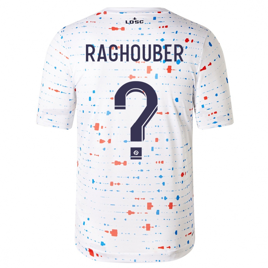 Kids Football Ugo Raghouber #0 White Away Jersey 2023/24 T-Shirt