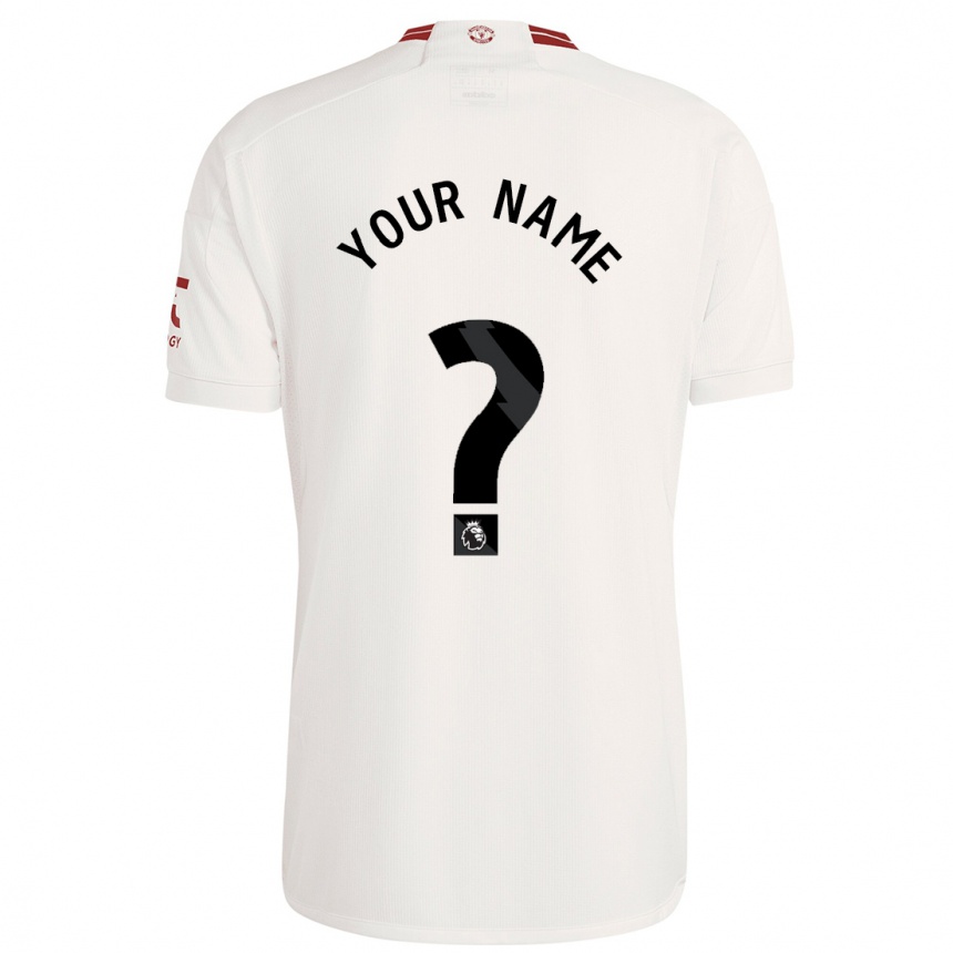 Kids  Your Name #0 White Third Jersey 2023/24 T-Shirt