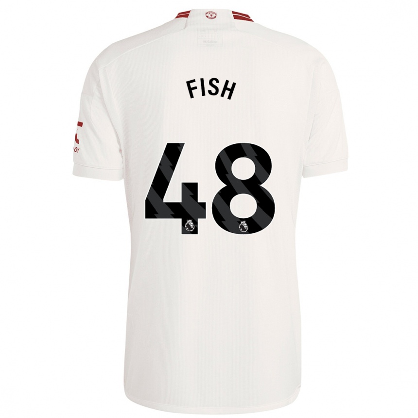 Kids  Will Fish #48 White Third Jersey 2023/24 T-Shirt