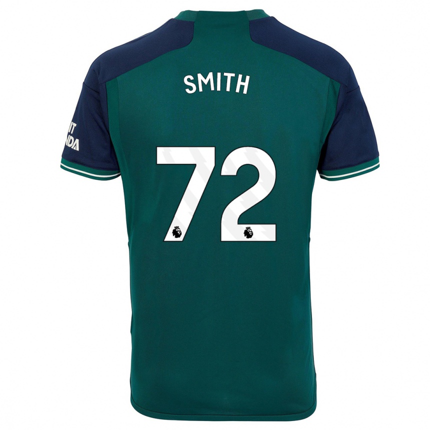 Kids  Matt Smith #72 Green Third Jersey 2023/24 T-Shirt