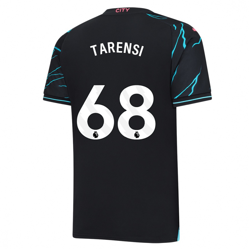 Kids  Oscar Tarensi #68 Dark Blue Third Jersey 2023/24 T-Shirt