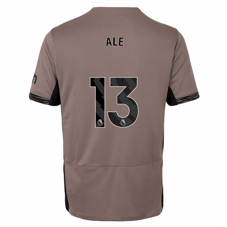 Kids  Asmita Ale #13 Dark Beige Third Jersey 2023/24 T-Shirt