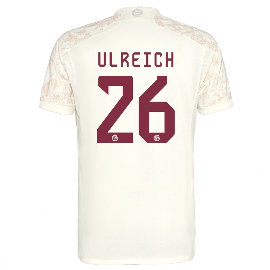 Kids  Sven Ulreich #26 Off White Third Jersey 2023/24 T-Shirt