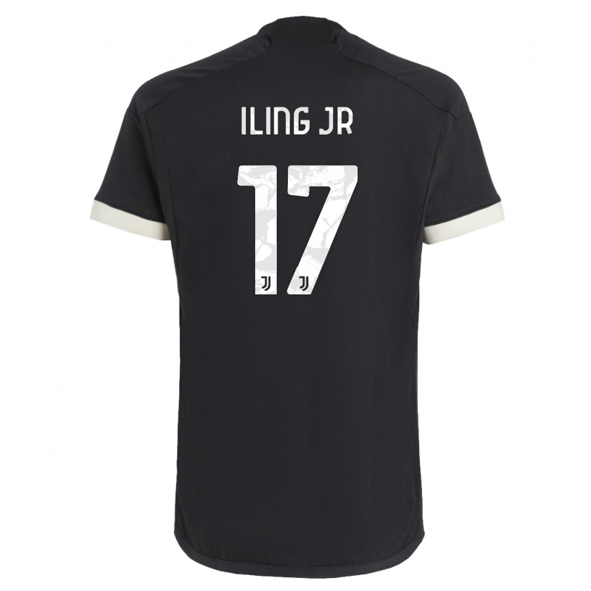 Kids  Samuel Iling-Junior #17 Black Third Jersey 2023/24 T-Shirt