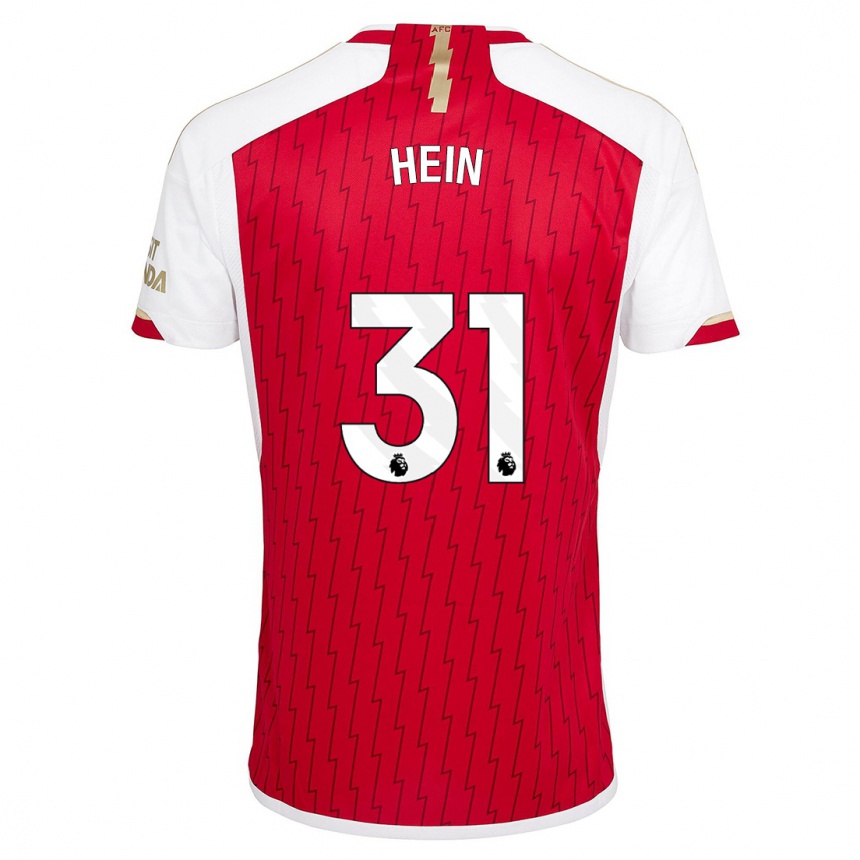 Men  Karl Hein #31 Red Home Jersey 2023/24 T-Shirt