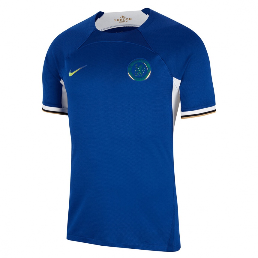 Men  Your Name #0 Blue Home Jersey 2023/24 T-Shirt