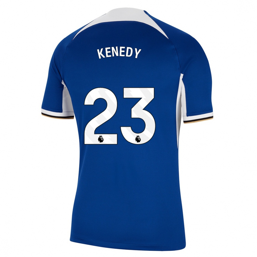 Men  Robert Kenedy #23 Blue Home Jersey 2023/24 T-Shirt