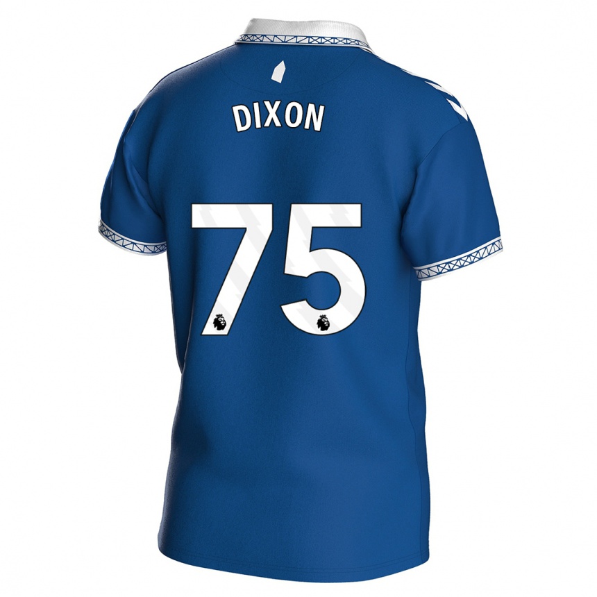 Men  Roman Dixon #75 Royal Blue Home Jersey 2023/24 T-Shirt