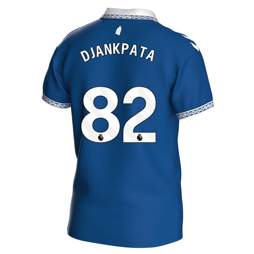 Men  Halid Djankpata #82 Royal Blue Home Jersey 2023/24 T-Shirt