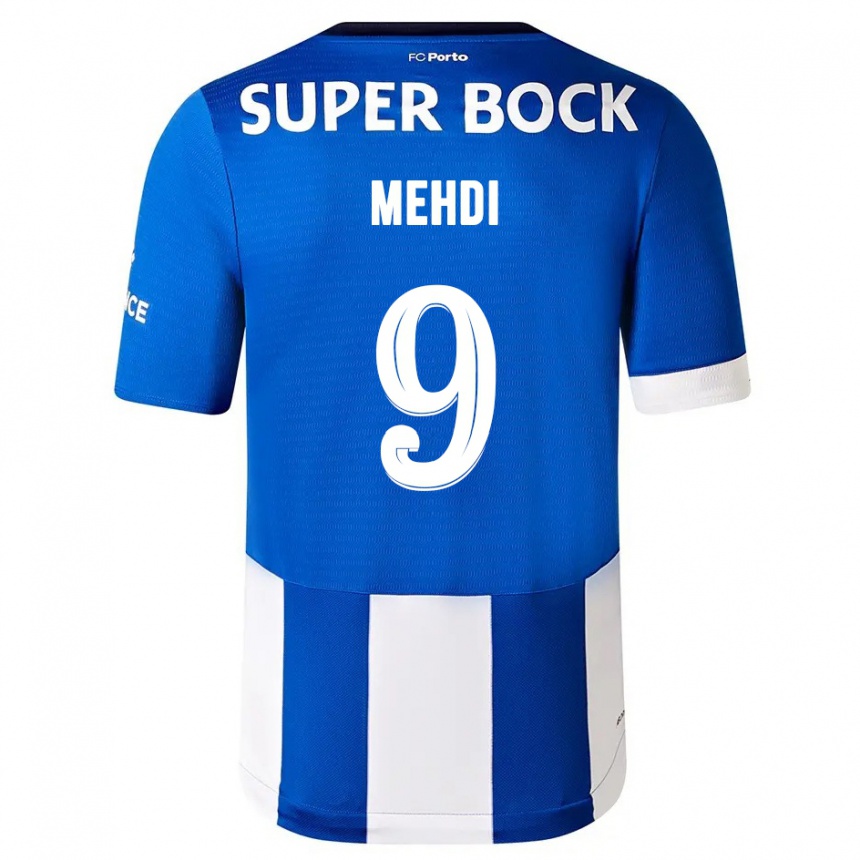 Men  Mehdi Taremi #9 Blue White Home Jersey 2023/24 T-Shirt