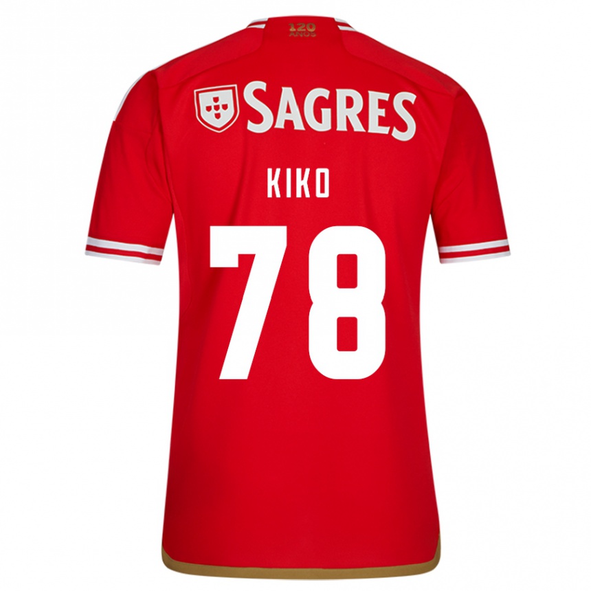 Men  Kiko #78 Red Home Jersey 2023/24 T-Shirt