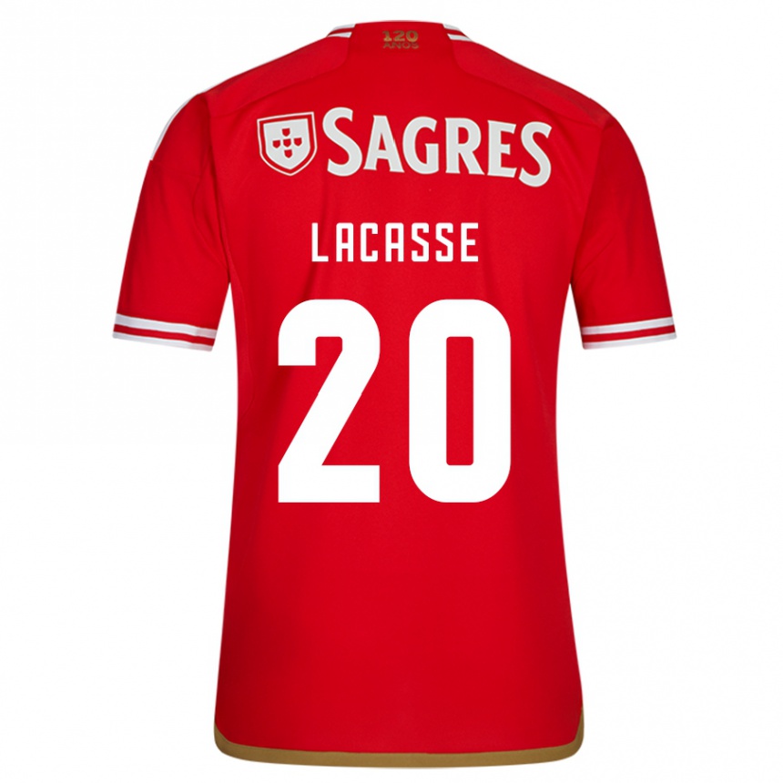 Men  Cloe Lacasse #20 Red Home Jersey 2023/24 T-Shirt