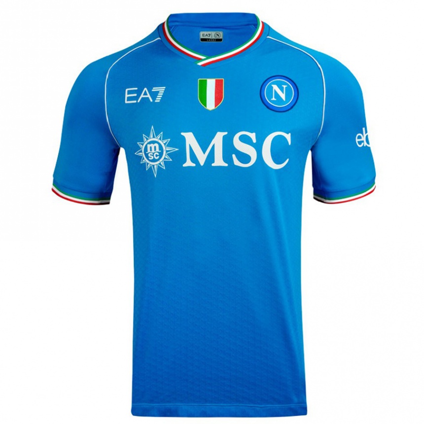 Men  Niccolo Bartiromo #0 Sky Blue Home Jersey 2023/24 T-Shirt