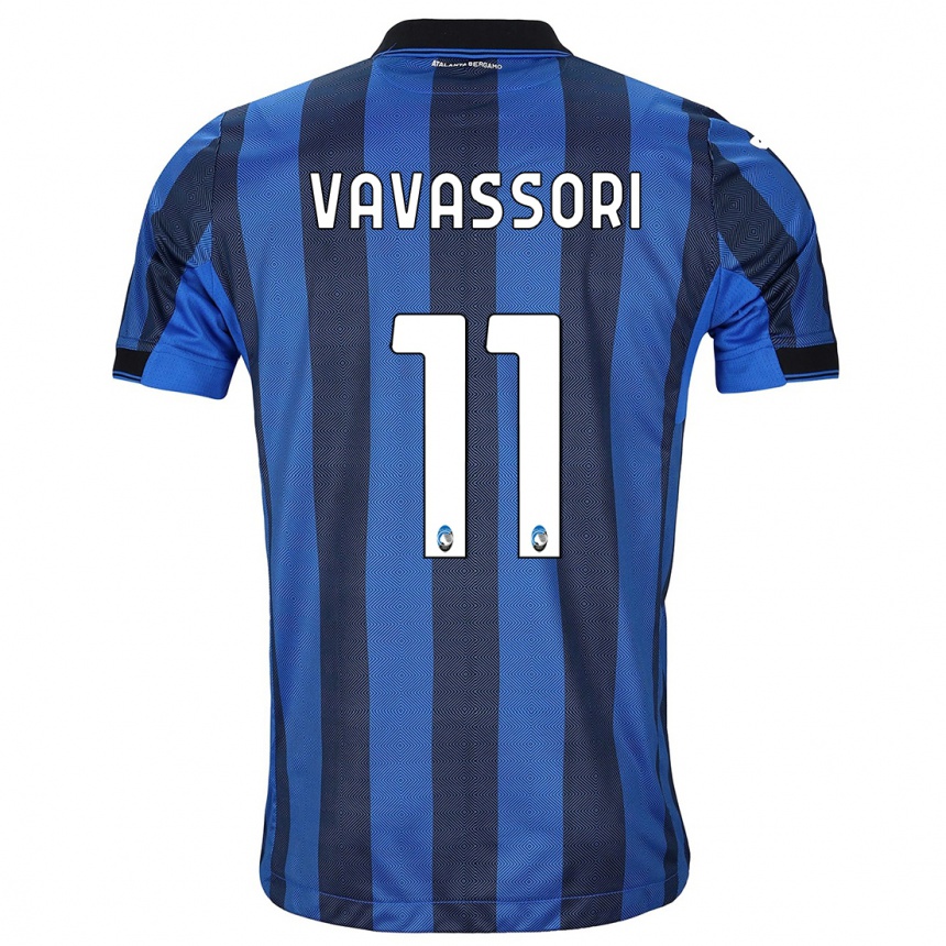 Men  Dominic Vavassori #11 Black Blue Home Jersey 2023/24 T-Shirt