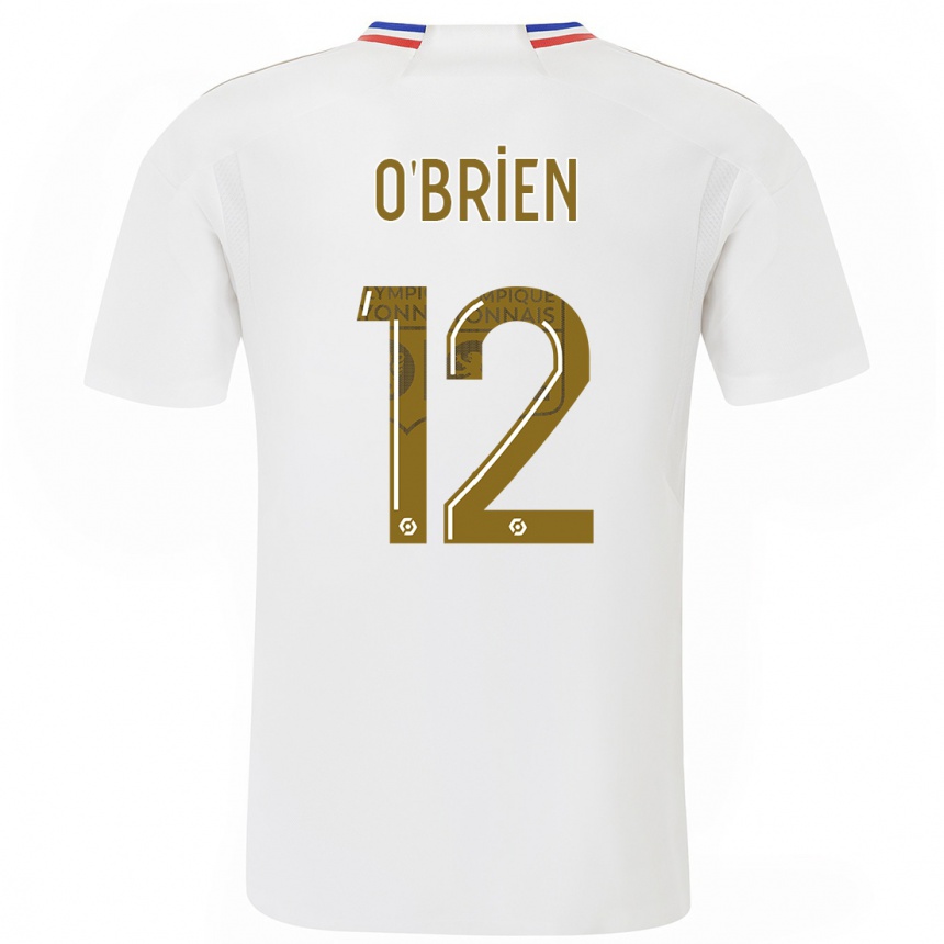 Men  Jake O'brien #12 White Home Jersey 2023/24 T-Shirt