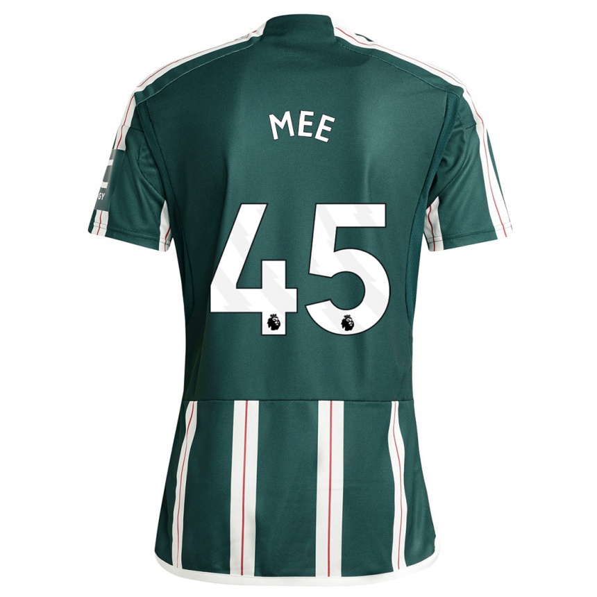 Men  Dermot Mee #45 Dark Green Away Jersey 2023/24 T-Shirt