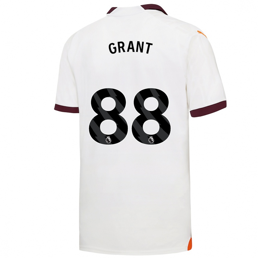 Men  True Grant #88 White Away Jersey 2023/24 T-Shirt