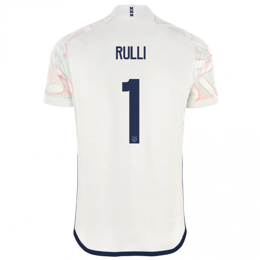 Men  Gerónimo Rulli #1 White Away Jersey 2023/24 T-Shirt